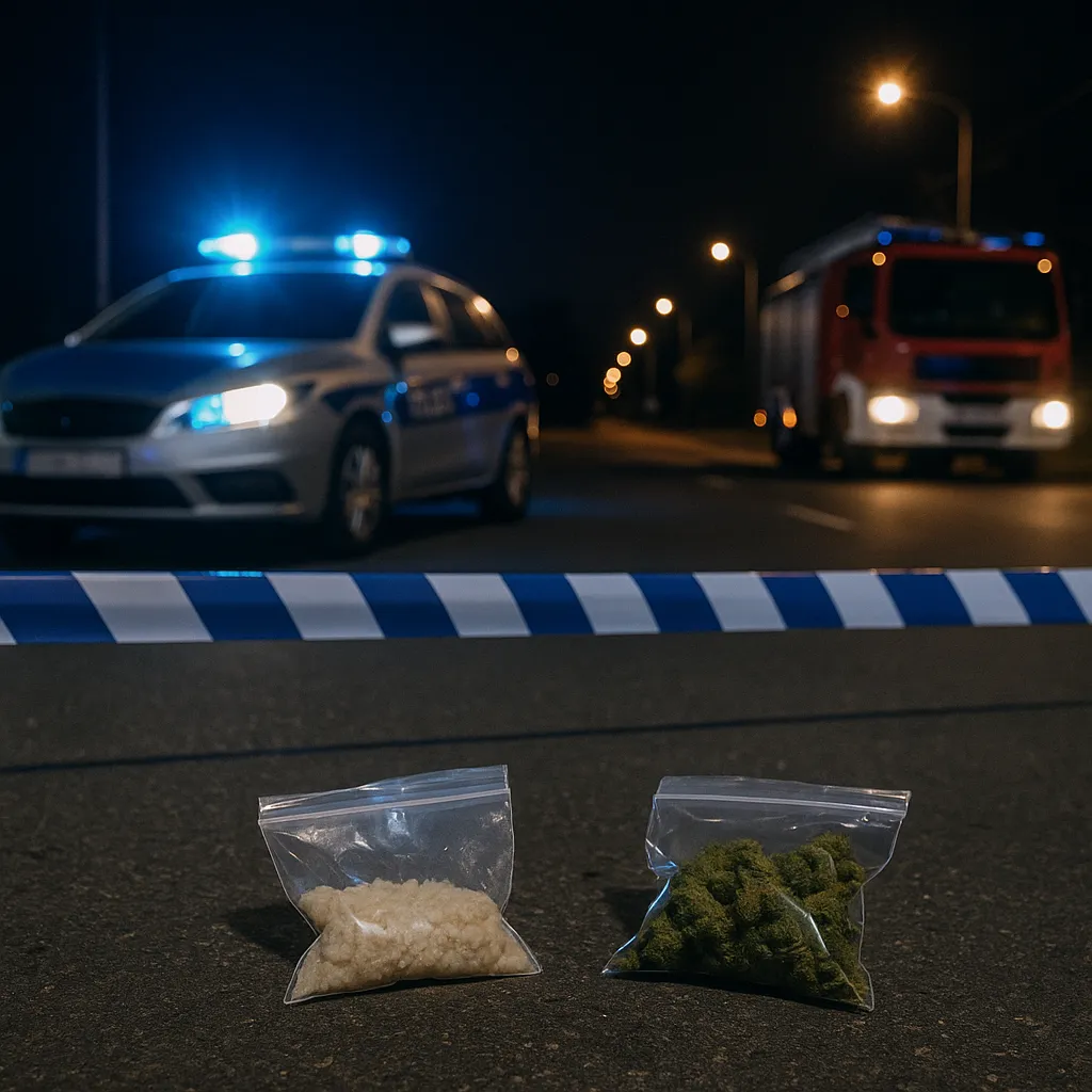Legionowo: 40-latek zatrzymany na pętli, przy nim mefedron i marihuana