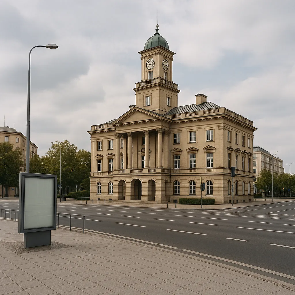 Zderzenie trzech samochodów POW Warszawa — zablokowany lewy pas, korek około 12 km