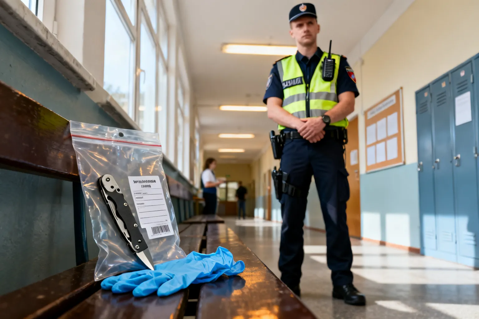 16-latek z nożem typu balisong zatrzymany w szkole w Warszawie