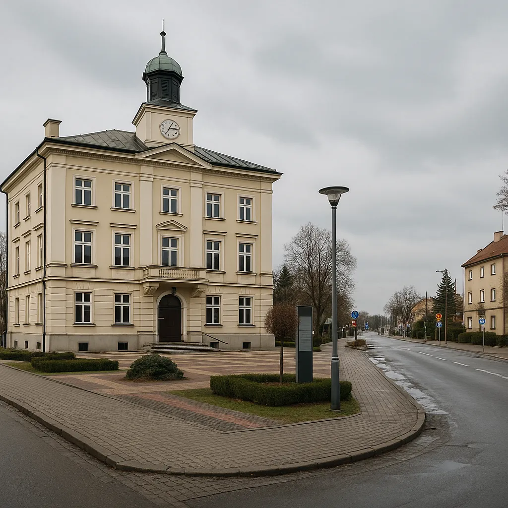 Dwa Audi zderzyły się w Łazach. Jedno dachowało na Aleji Krakowskiej