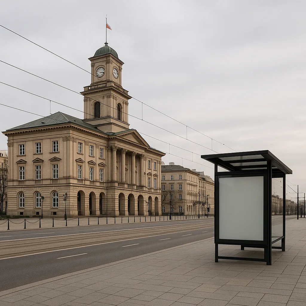 Centralny System Informacji Pasażerskiej Warszawa – cSIP na stacjach i przystankach