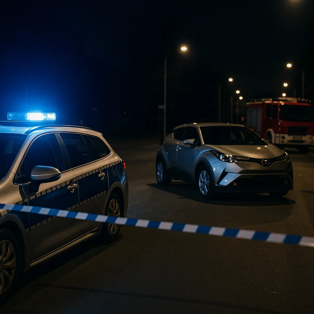 Akcja Policji: Odzyskano skradzioną Toyotę CHR