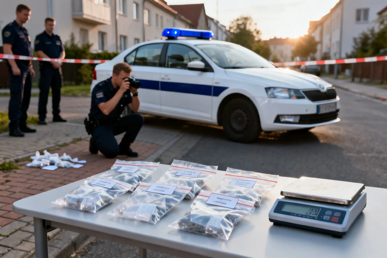 Blisko 645 g narkotyków zabezpieczono w Nowym Dworze. Dwoje podejrzanych aresztowanych