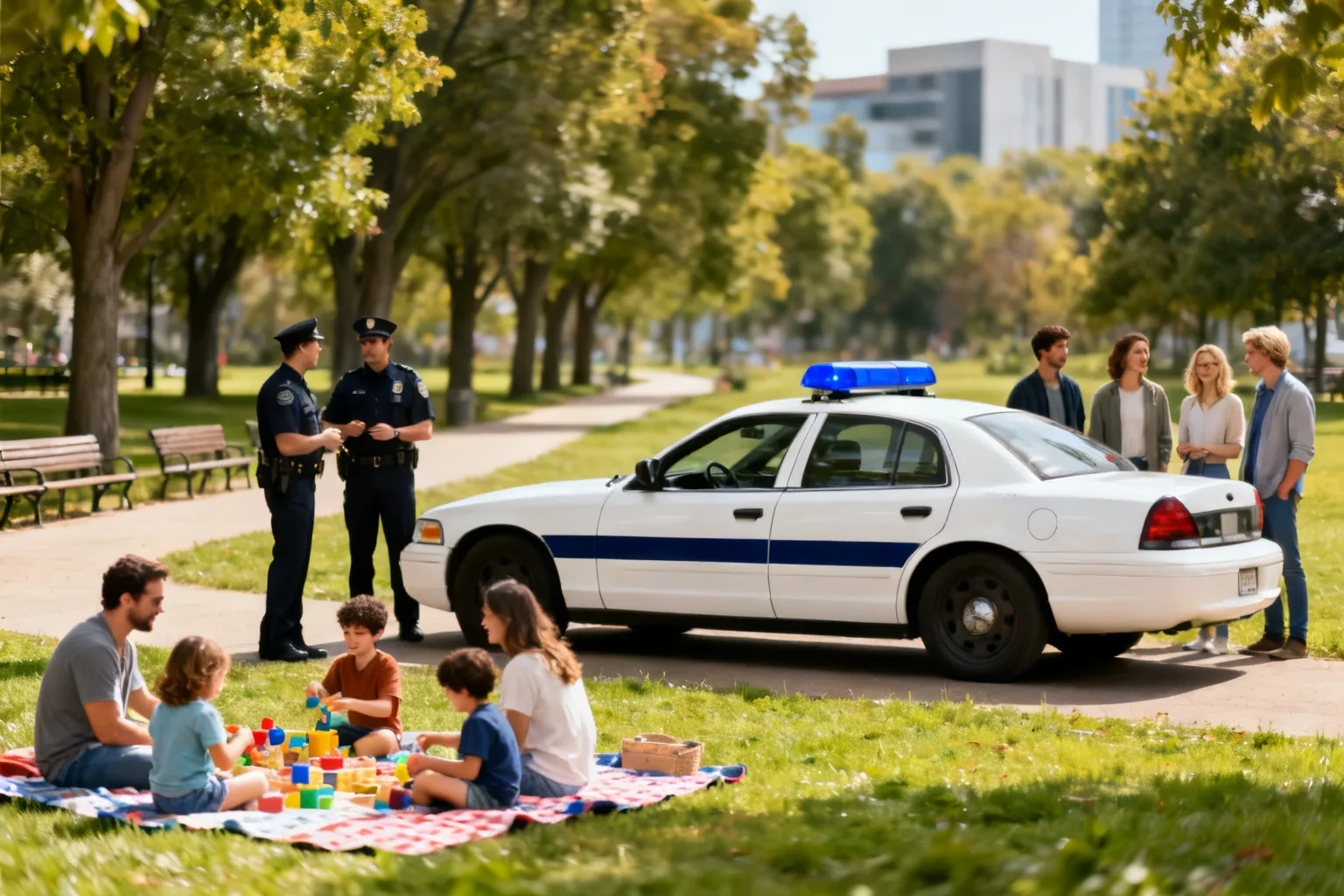 Piknik bezpieczeństwa „Warszawa chroni” w Parku Świętokrzyskim
