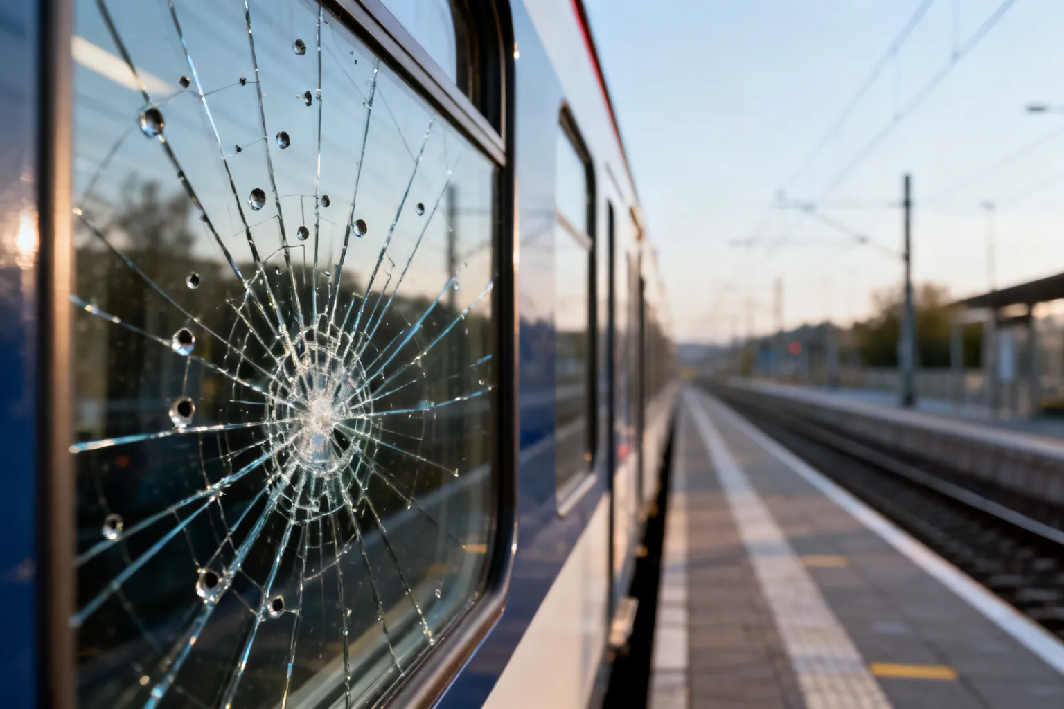 Pociąg Kolei Mazowieckich ostrzelany? Odkryto pęknięte szyby na trasie Warszawa–Skierniewice