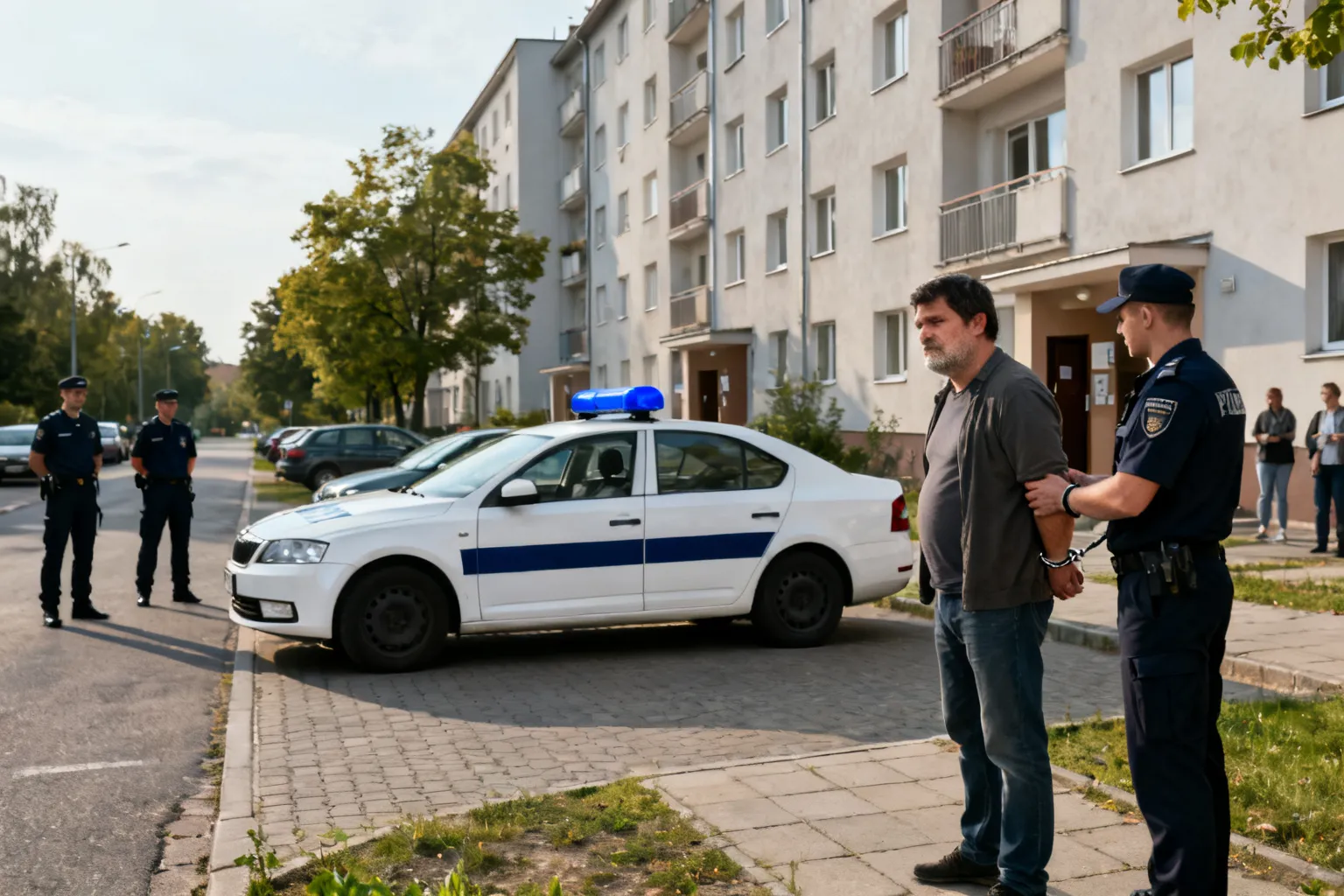 48-latek z Mokotowa aresztowany po groźbach z repliką