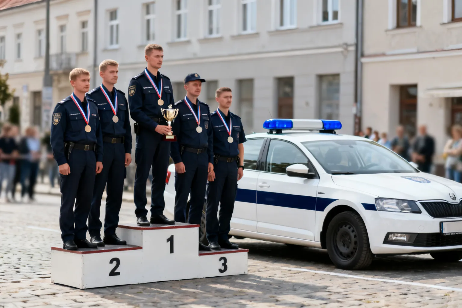 Śródmiejscy policjanci na podium VI Zawodów Strzeleckich IPA
