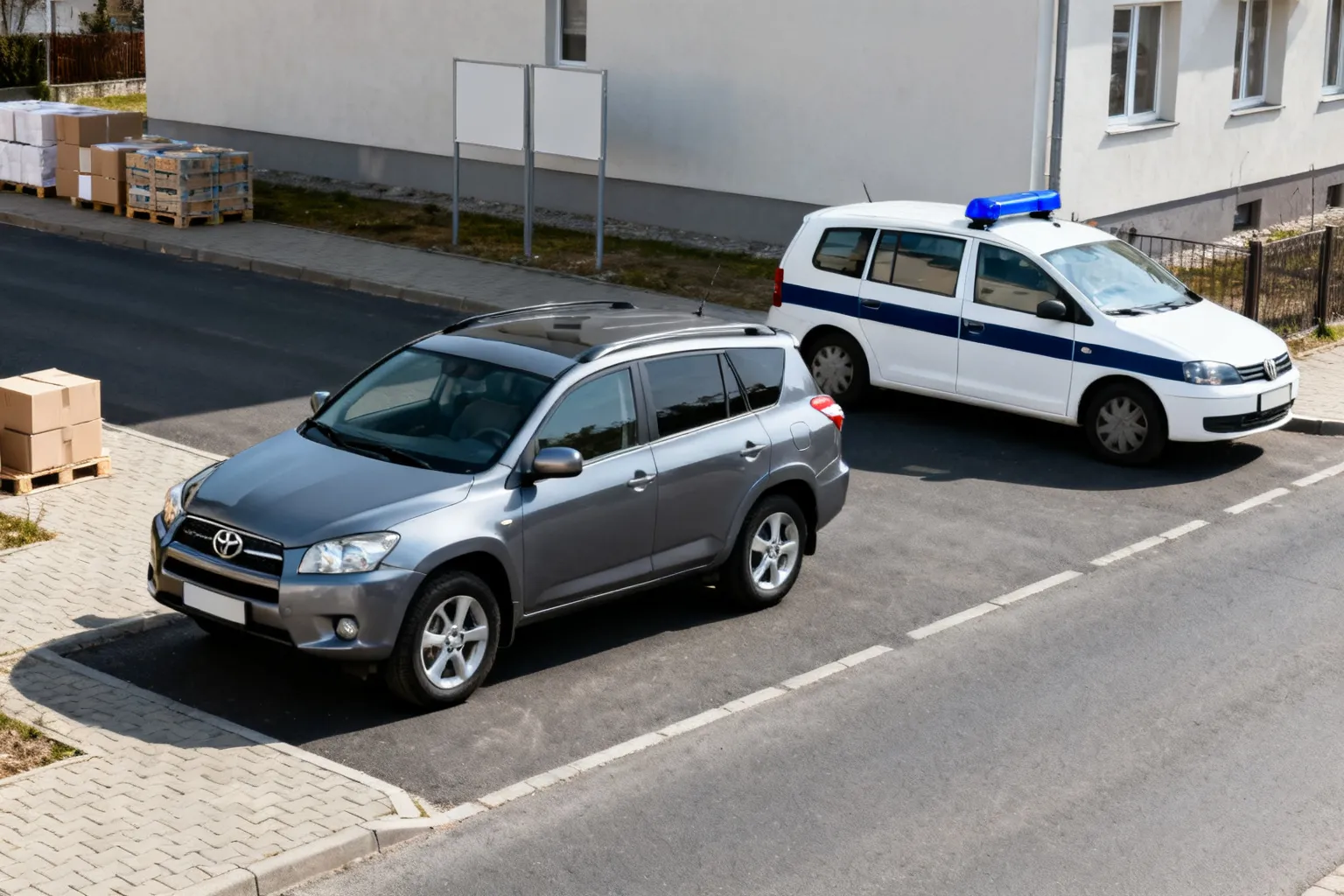 Skradziona Toyota RAV4 odnaleziona w powiecie wołomińskim