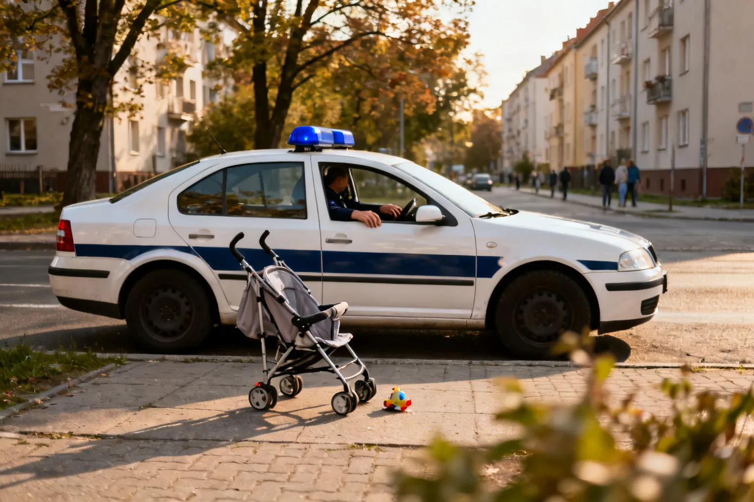 Pijany opiekun w Otwocku miał 2,6 promila podczas spaceru z dwulatką