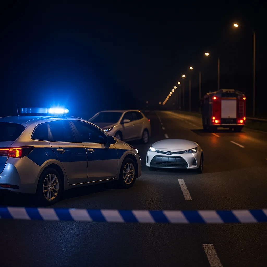 Zatrzymanie kierowcy skradzionej Toyoty na A2