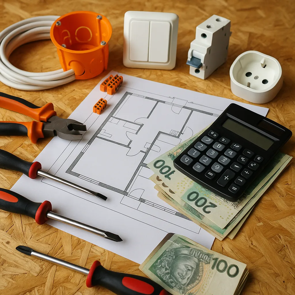 Koszt instalacji elektrycznej w domu 80m2 — orientacja kosztów i jak wycenić
