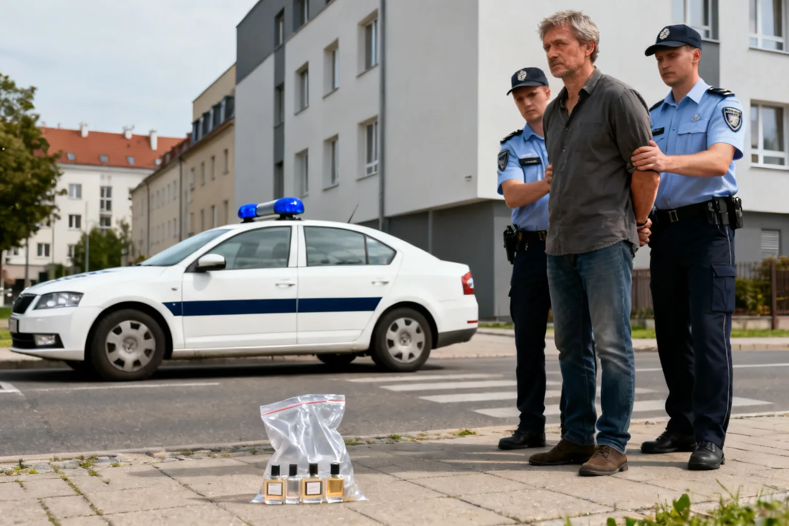 42-latek zatrzymany po serii kradzieży perfum na Bielanach i Żoliborzu