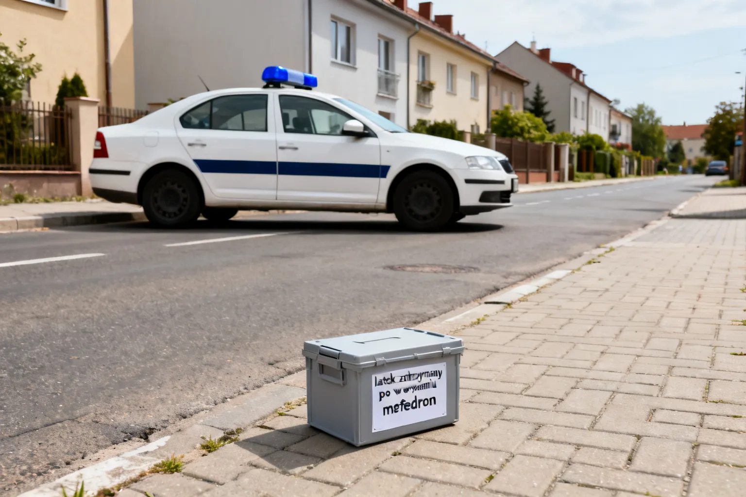 51-latek zatrzymany po wezwaniu 112. W mieszkaniu znaleziono mefedron