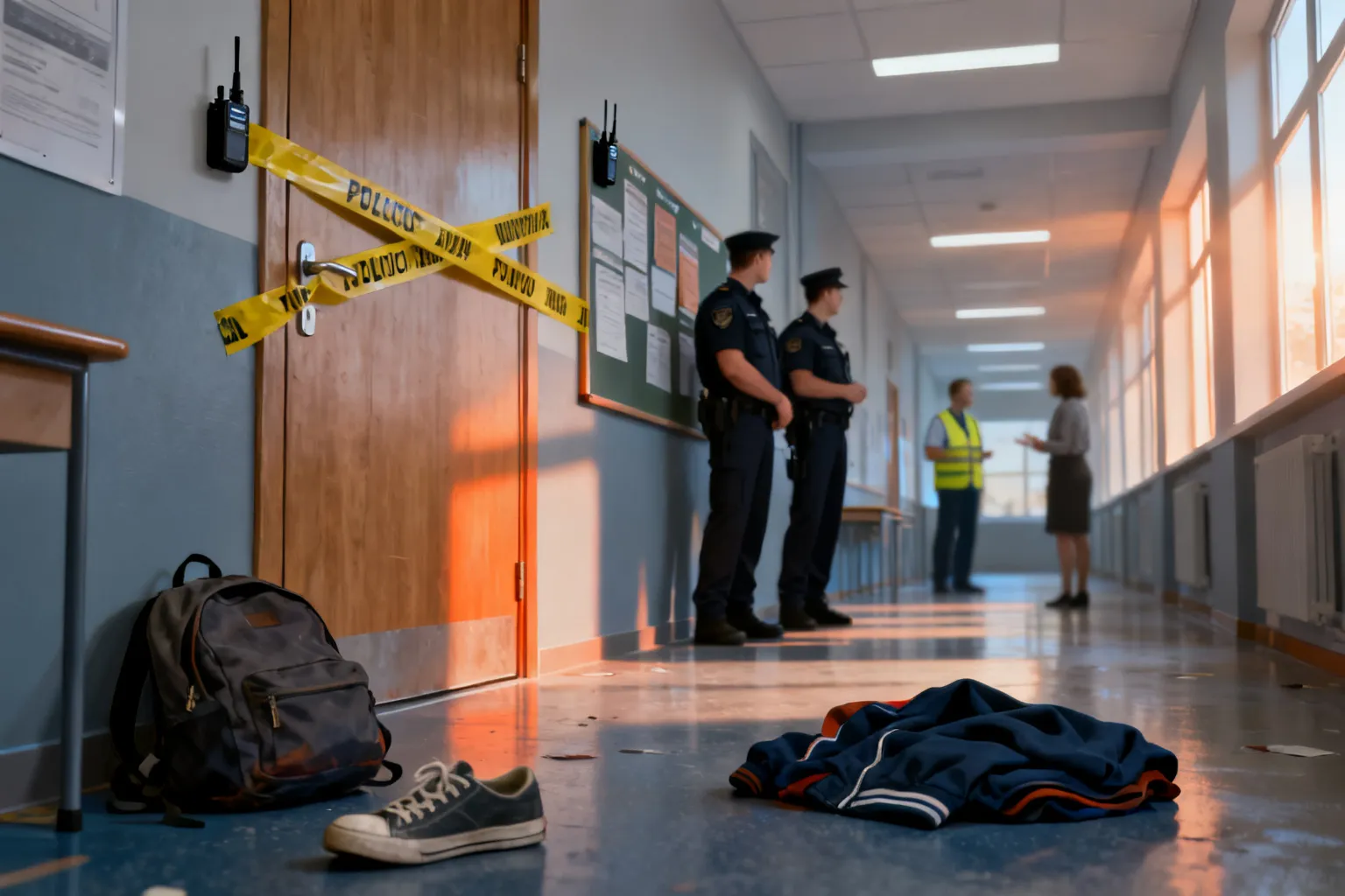 14-latek z nożem zatrzymany w szkole na Mokotowie