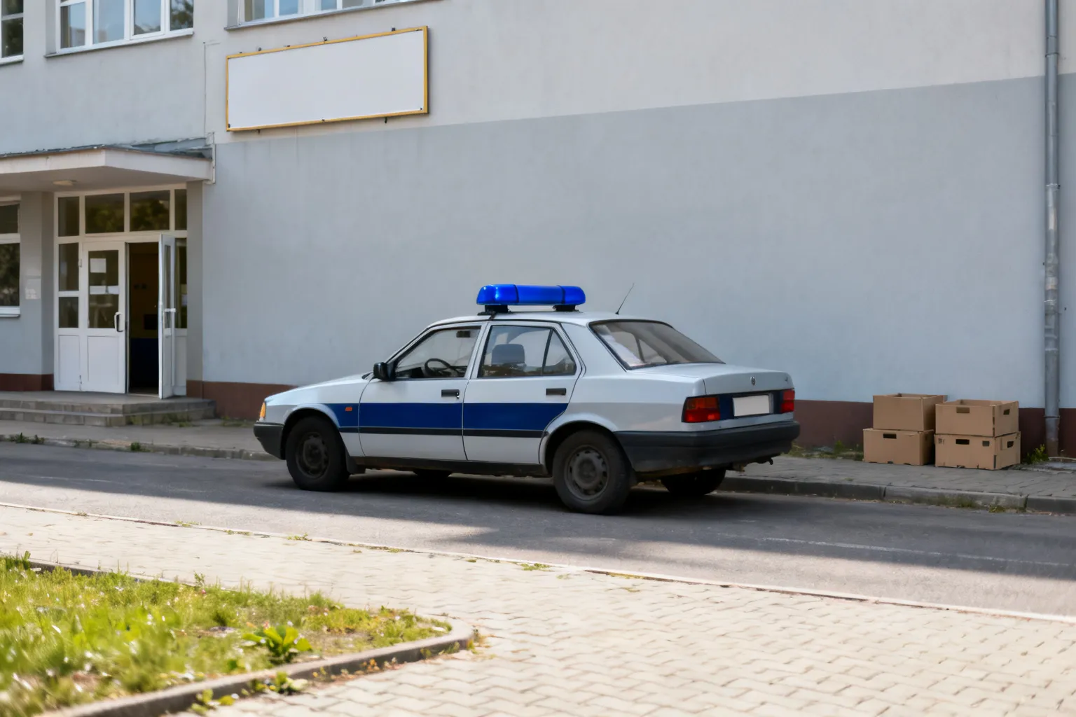 Policjanci szkolili trzecioklasistów z Woli o bezpieczeństwie na drodze
