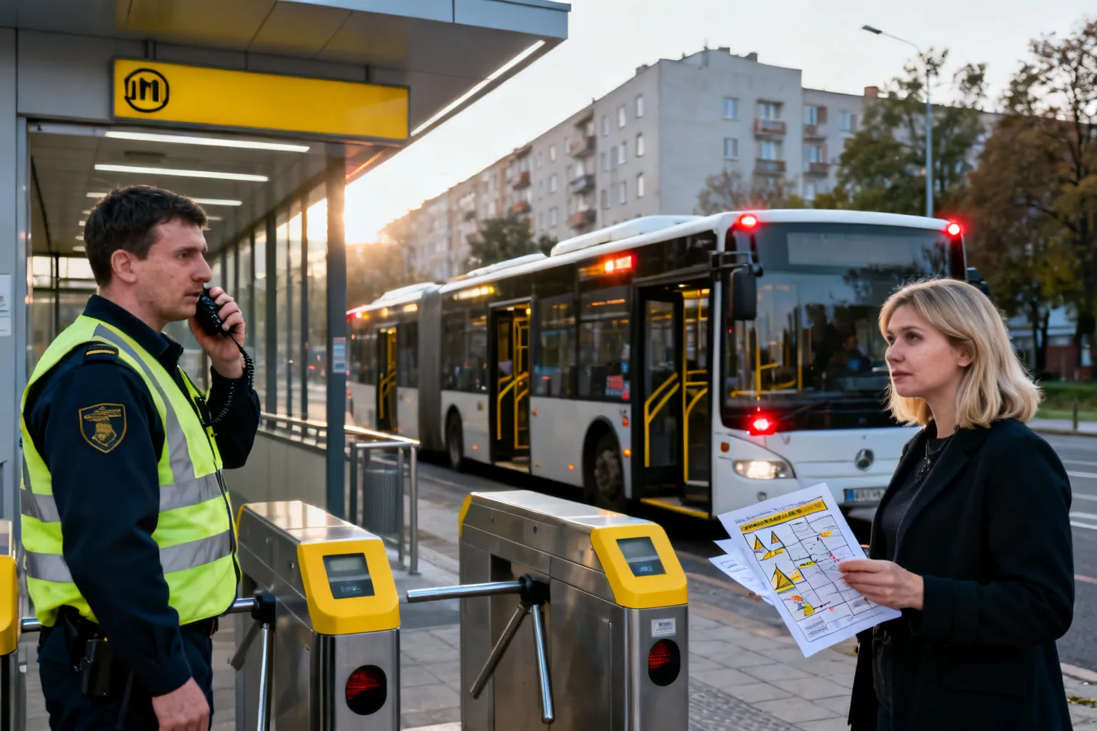 Zatwierdzono plany ewakuacyjne 2477 gmin 2026 — Warszawa przygotowuje metro i autobusy