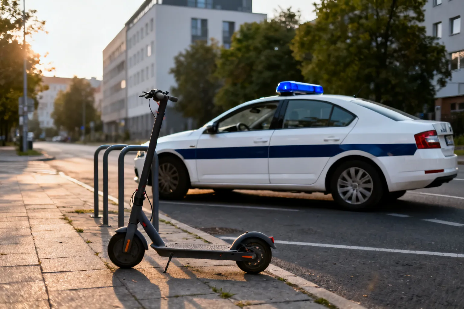 41-latek zatrzymany za kradzież hulajnogi na Mokotowie