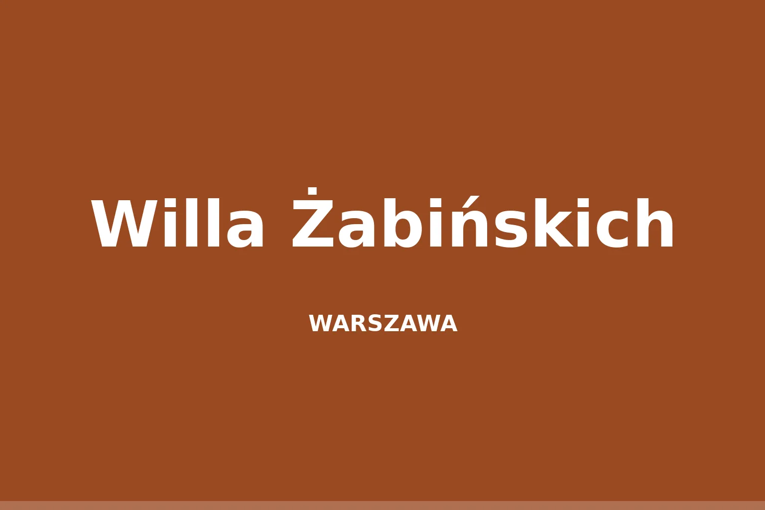 Willa Żabińskich