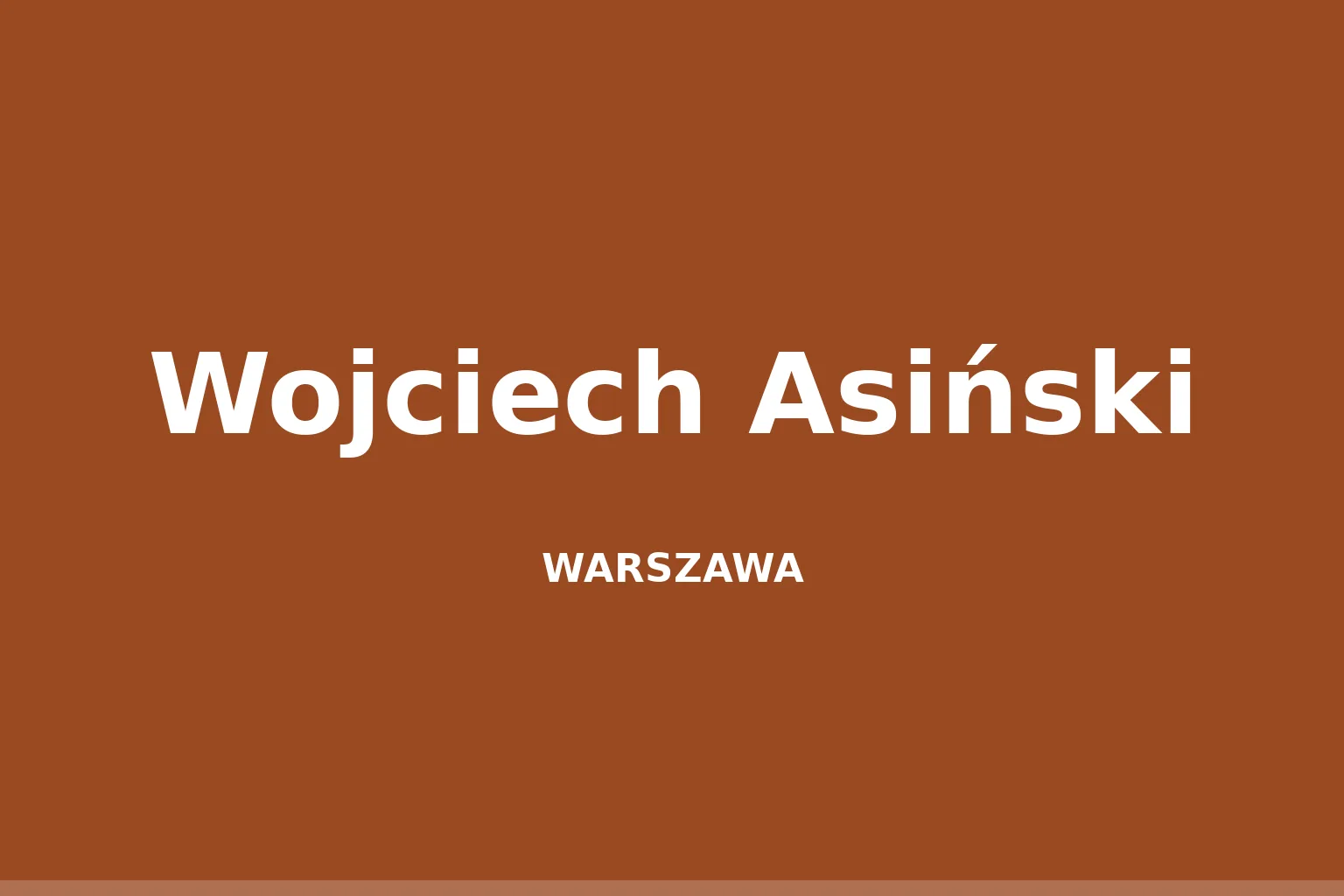 Wojciech Asiński