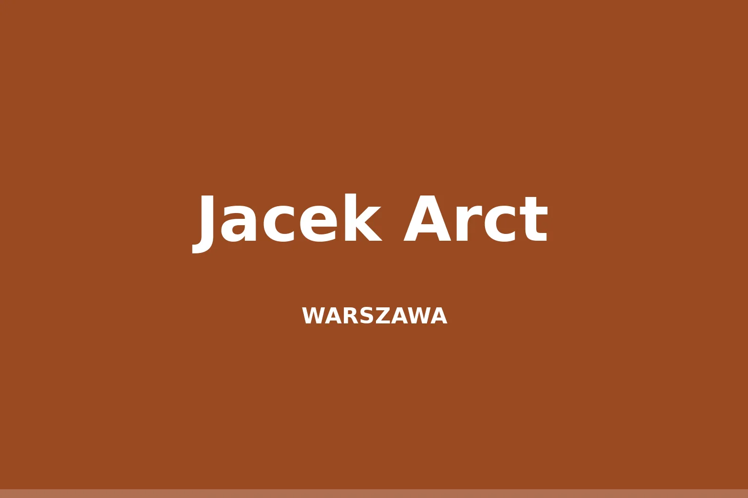 Jacek Arct