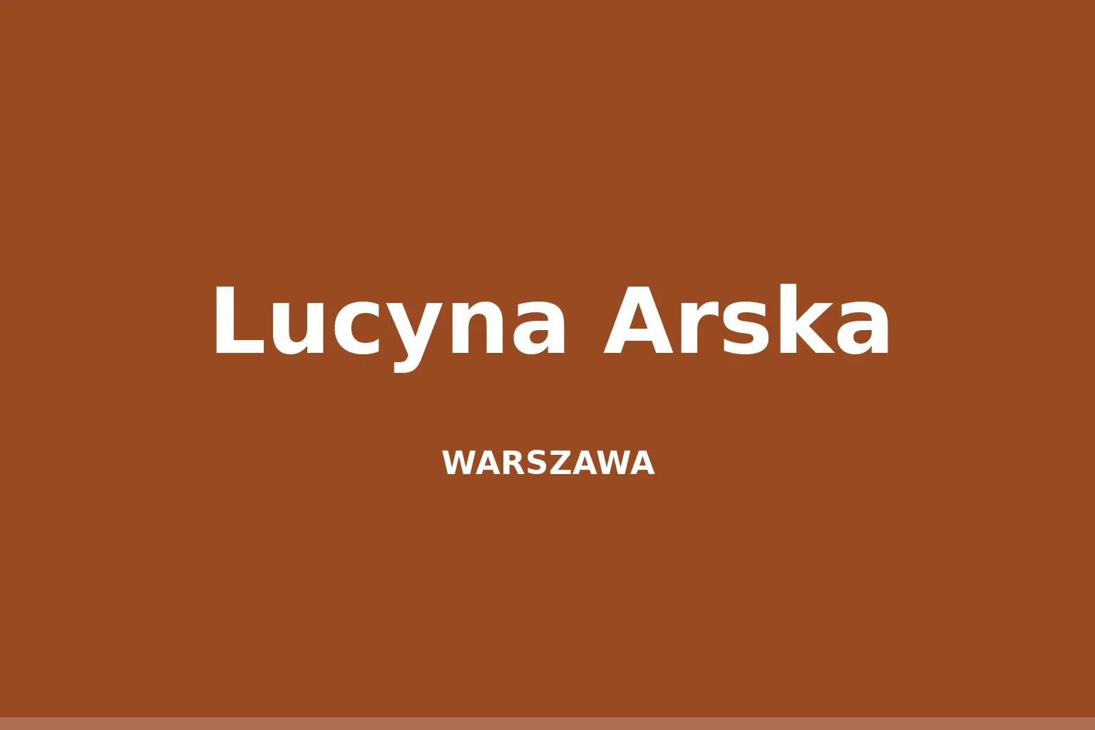 Lucyna Arska